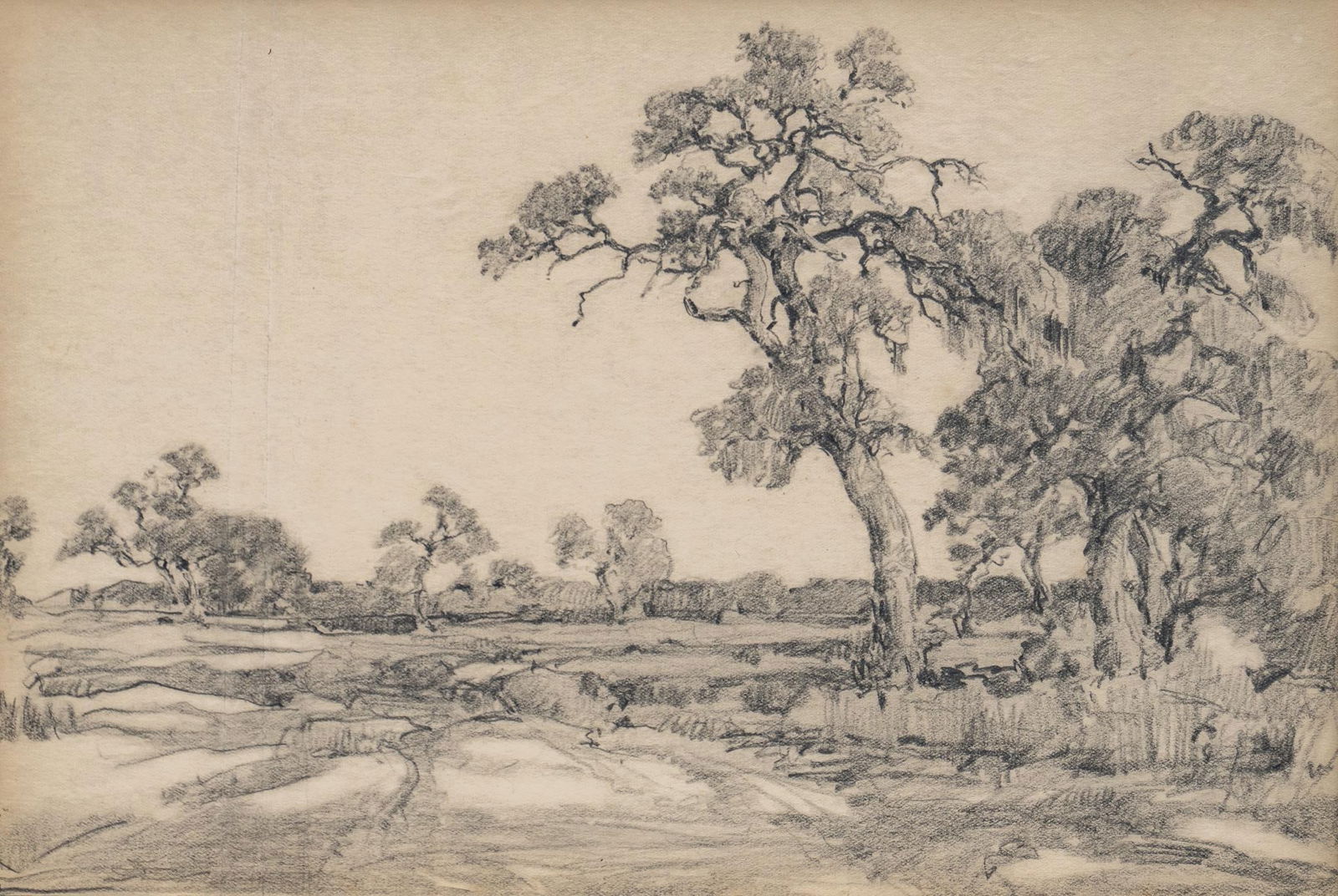 Julian Onderdonk, "Landscape at Vance Jackson Road", 1920 (1 of 4)