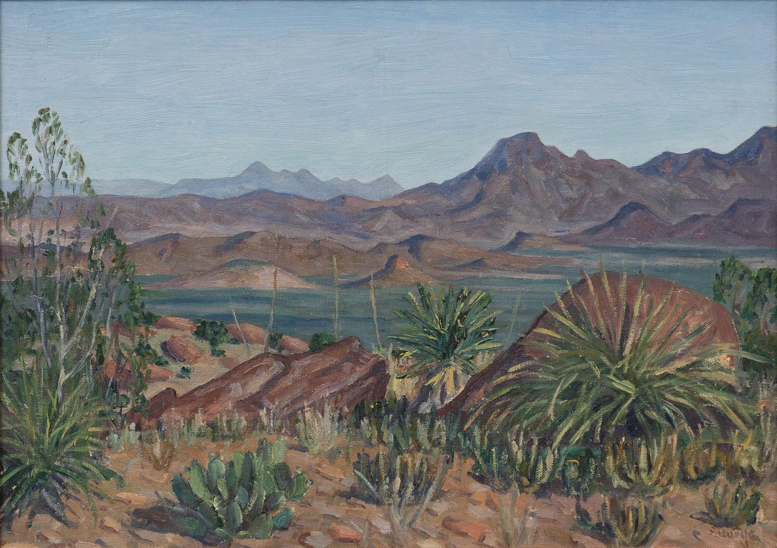 Fred Darge, West Texas Landscape (1 of 5)