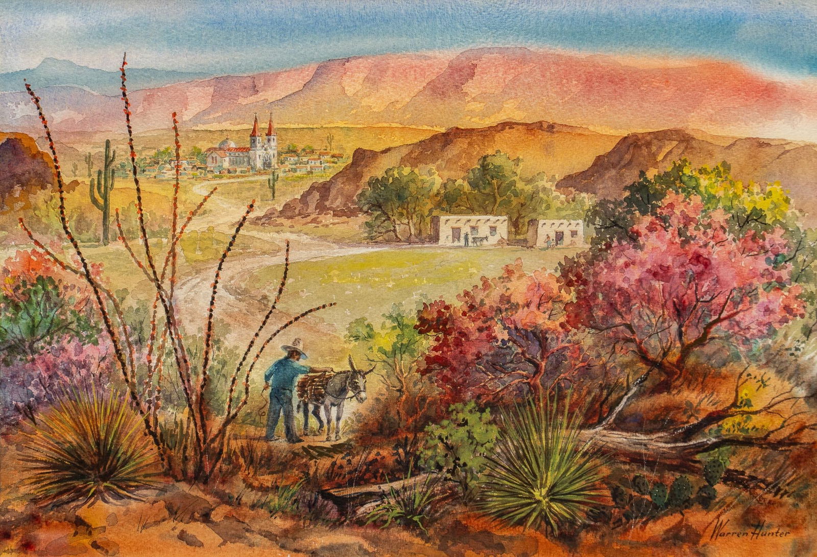 Warren Hunter, Mexican Mountain Vista (1 of 4)