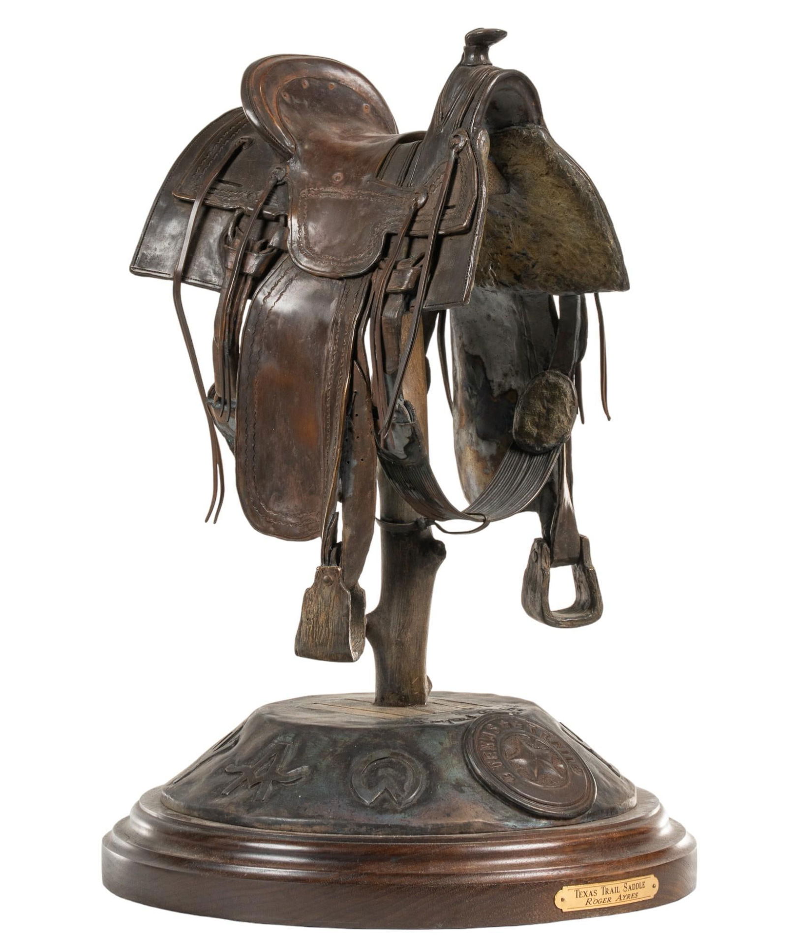 Roger Ayres, "Texas Trail Saddle", 1995 (1 of 13)