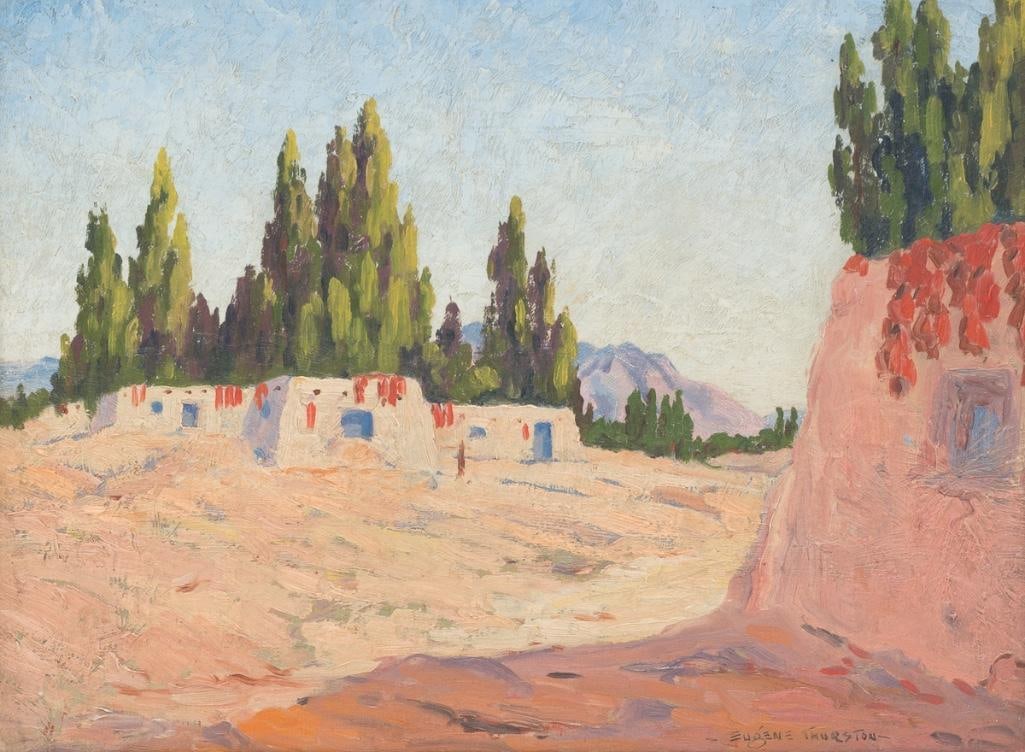 Eugene Thurston, Adobe Village (1 of 5)