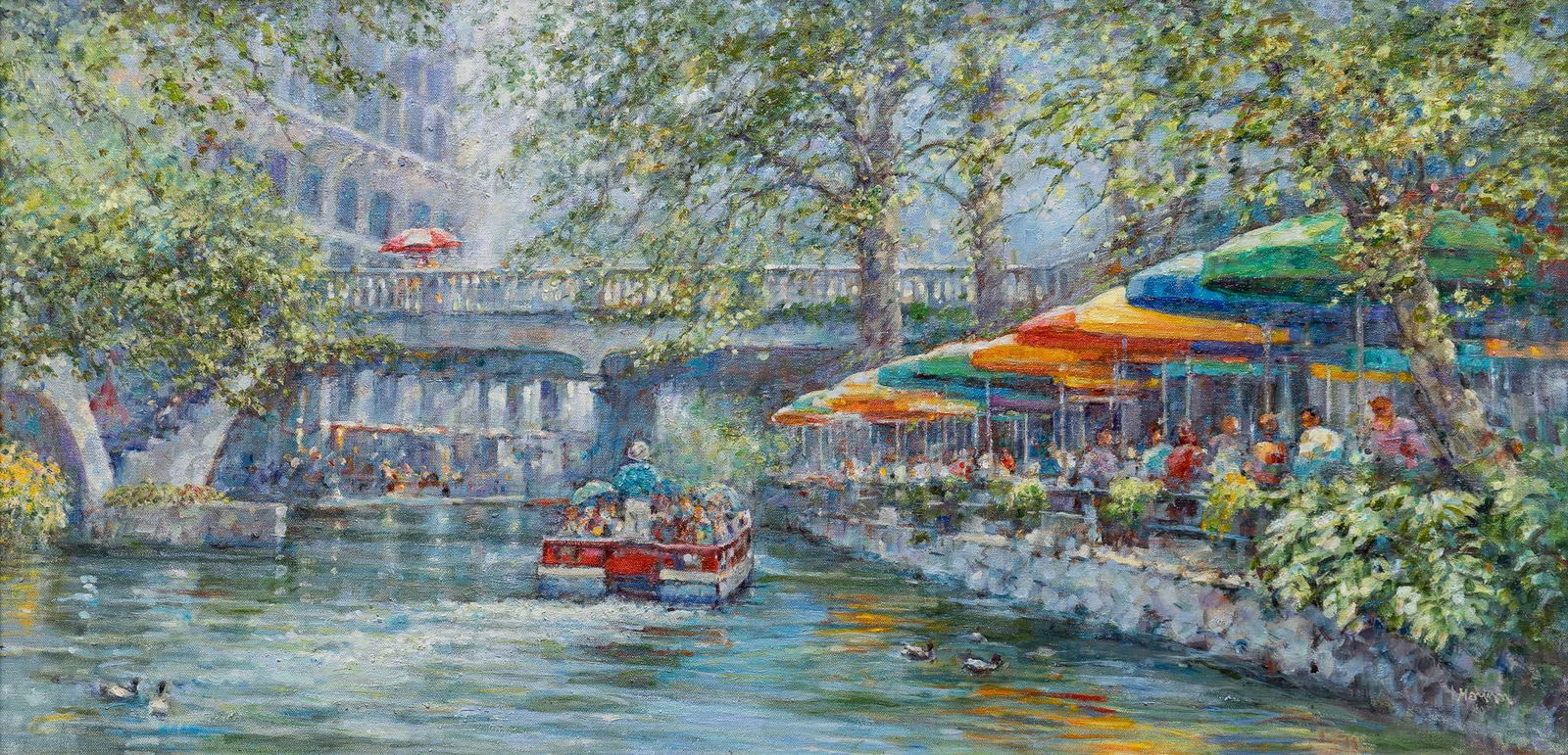 Robert Hamman, "The Riverwalk", 2023 (1 of 9)
