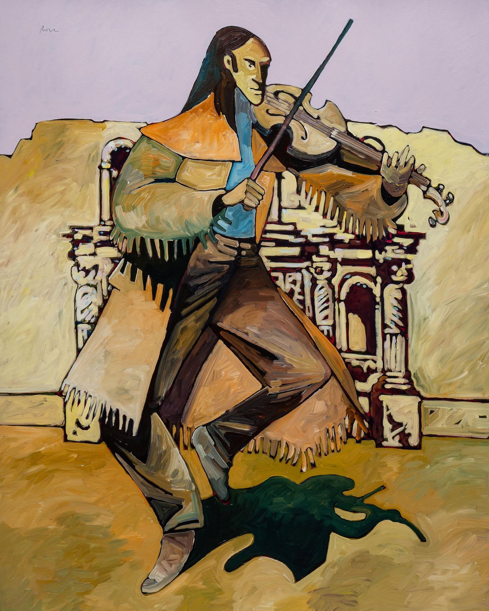Thom Ross, Davy Crockett's Violin (1 of 6)