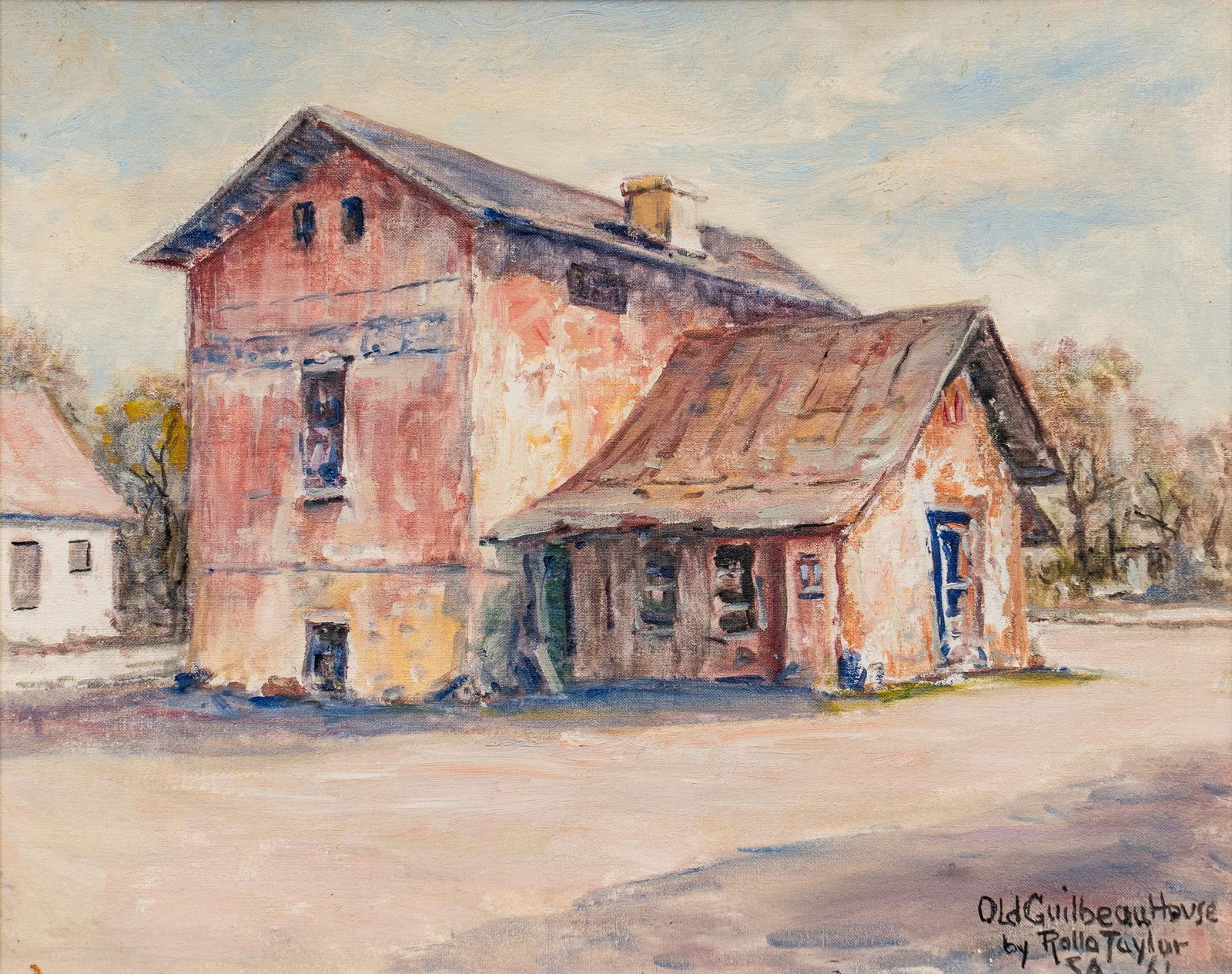 Rolla Sims Taylor, "Old Guilbeau House", 1961 (1 of 5)