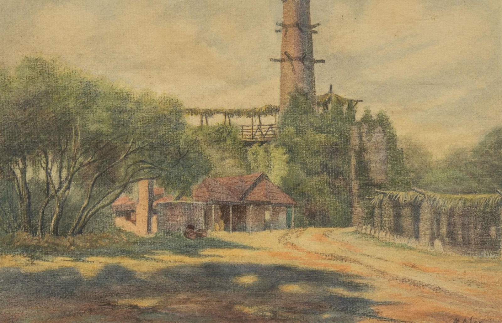 M. A. Lee, Kilns at the Sunken Garden (1 of 6)