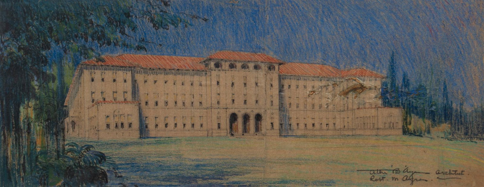 Atlee B. Ayres, Architectural Drawing (1 of 4)