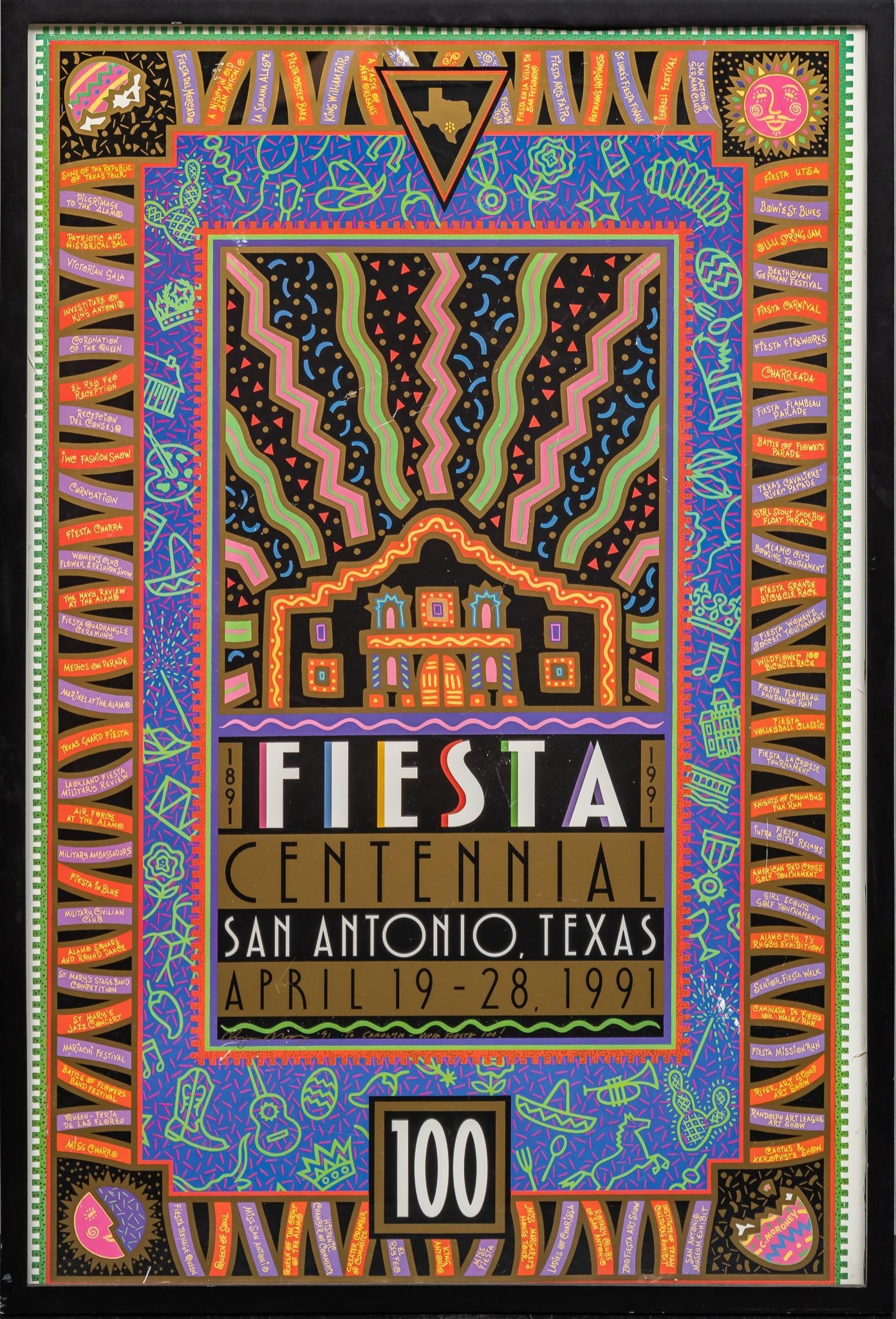 Fiesta Poster, 1991 (1 of 5)