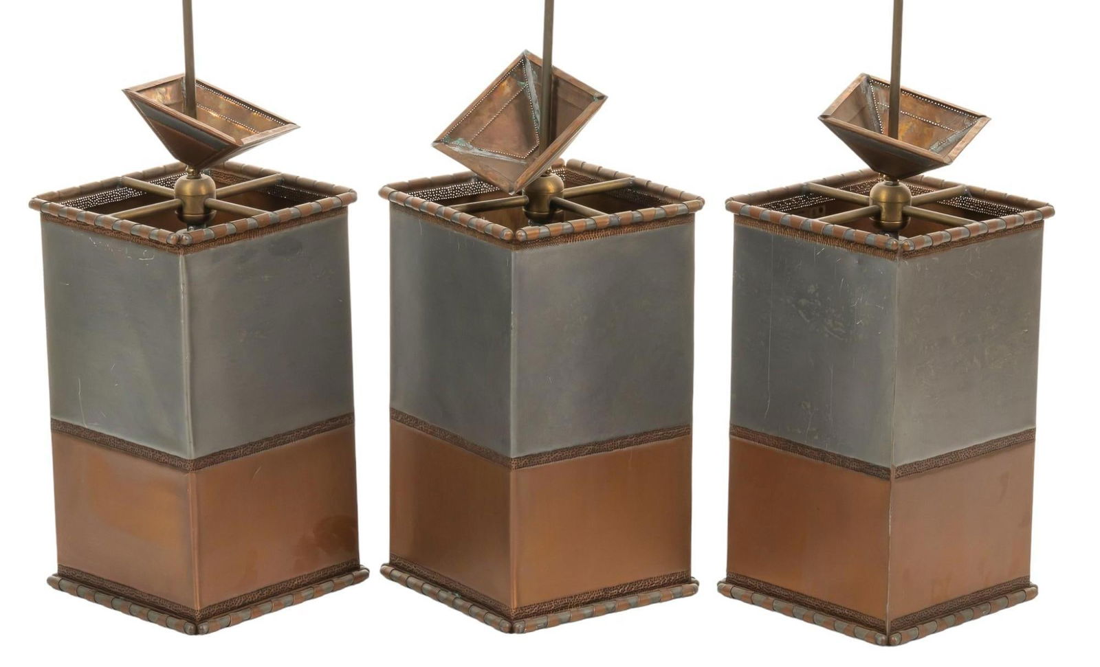 Isaac Maxwell (San Antonio, Texas), Set of (3) Light Fixtures (1 of 7)