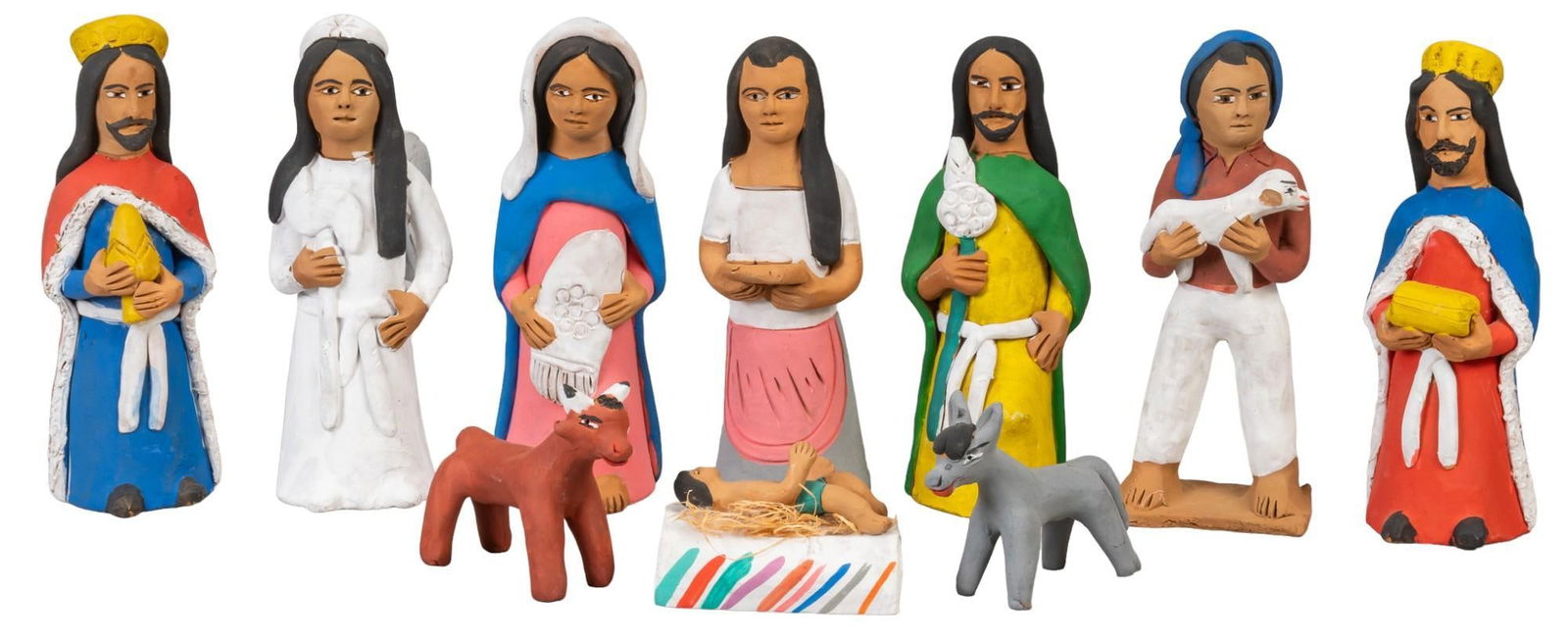 Mexican Ceramic Nativity (1 of 7)