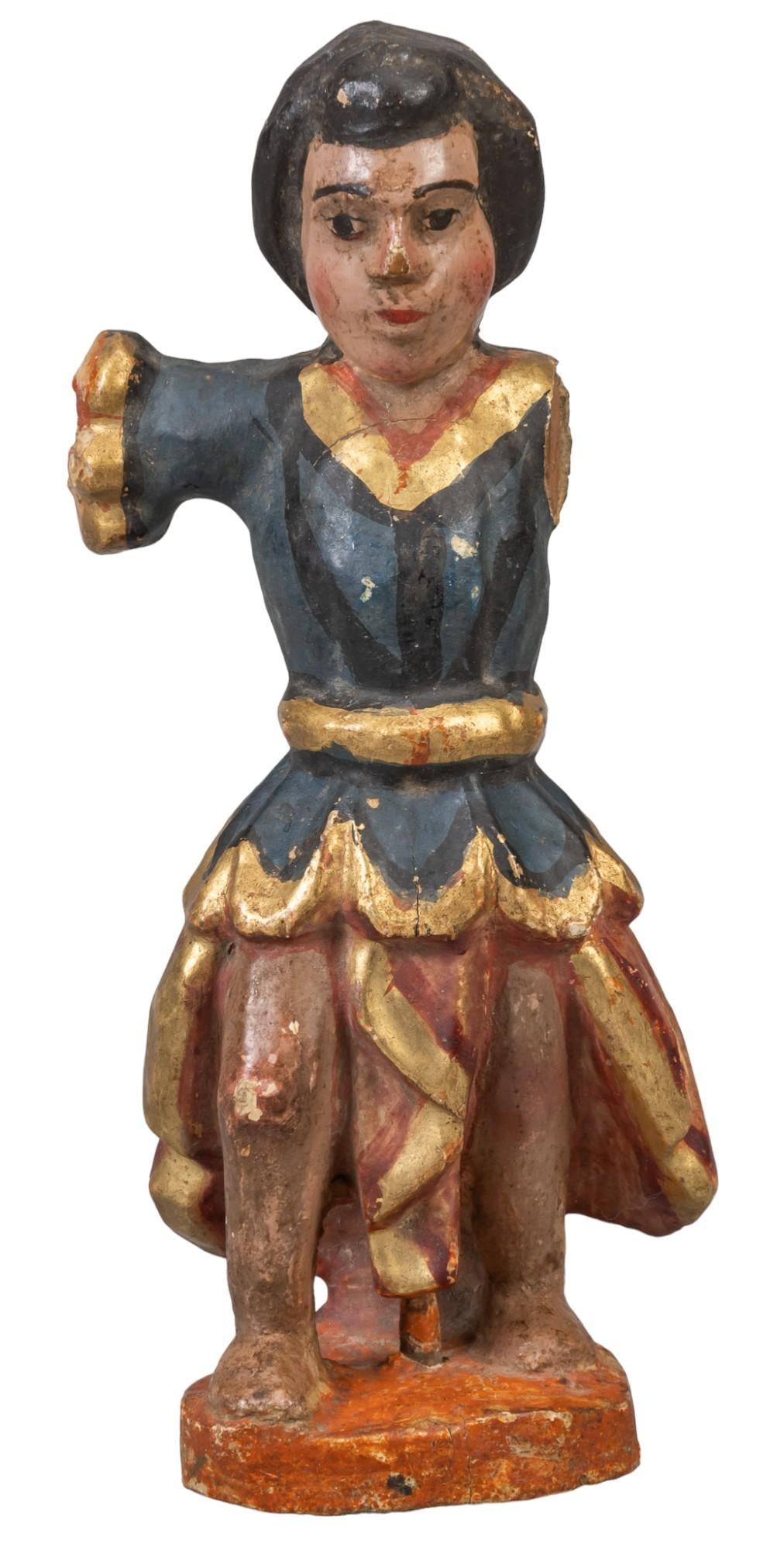 18th C. St. Michael Santo (1 of 8)