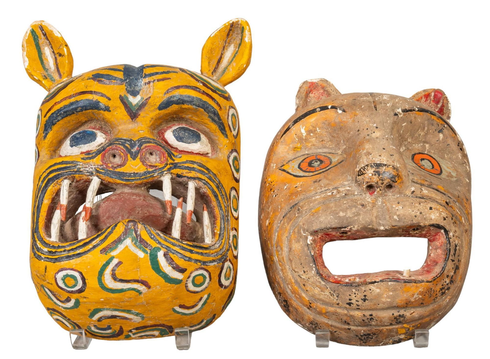 Set of (2) Animal Masks (1 of 6)