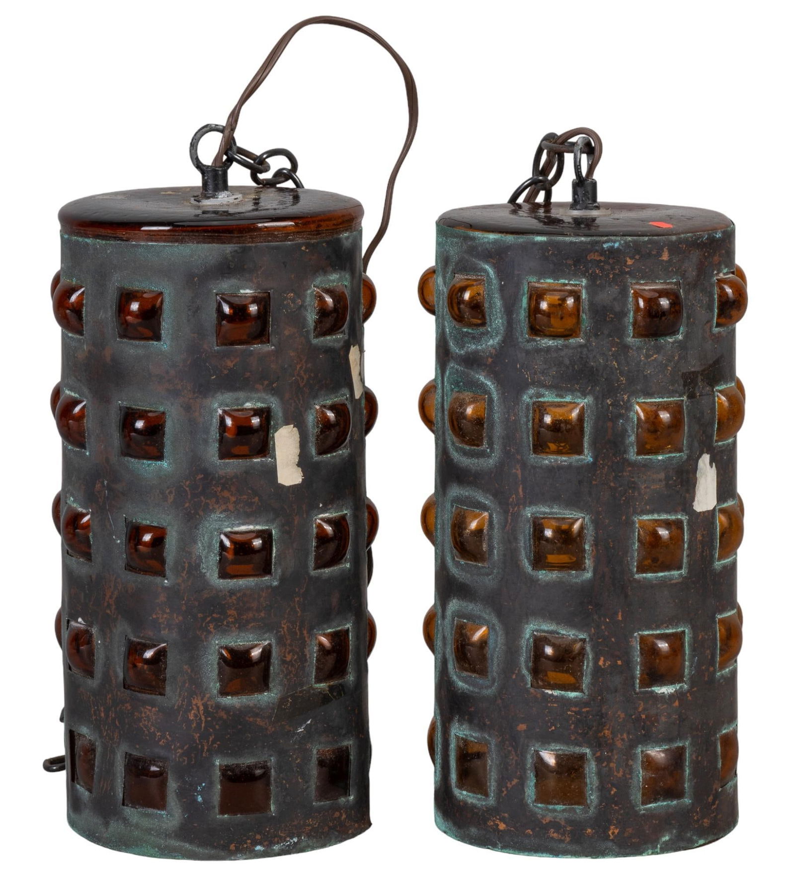 Pair of Felipe Delfinger Attrib. Pendant Lights (1 of 7)