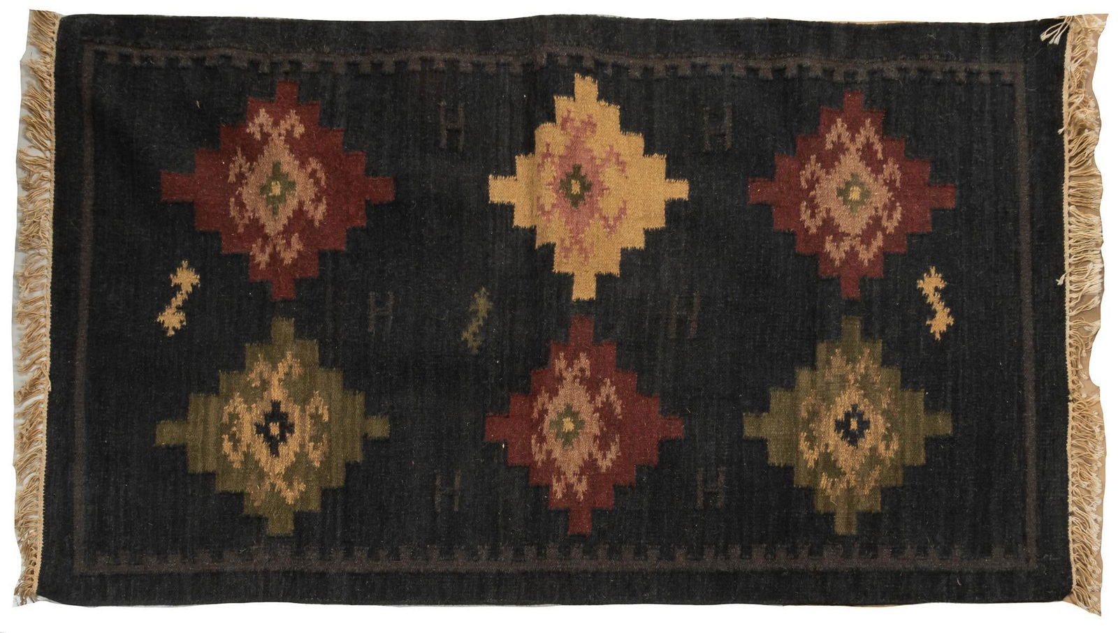 Woven Mexican Rug (1 of 3)