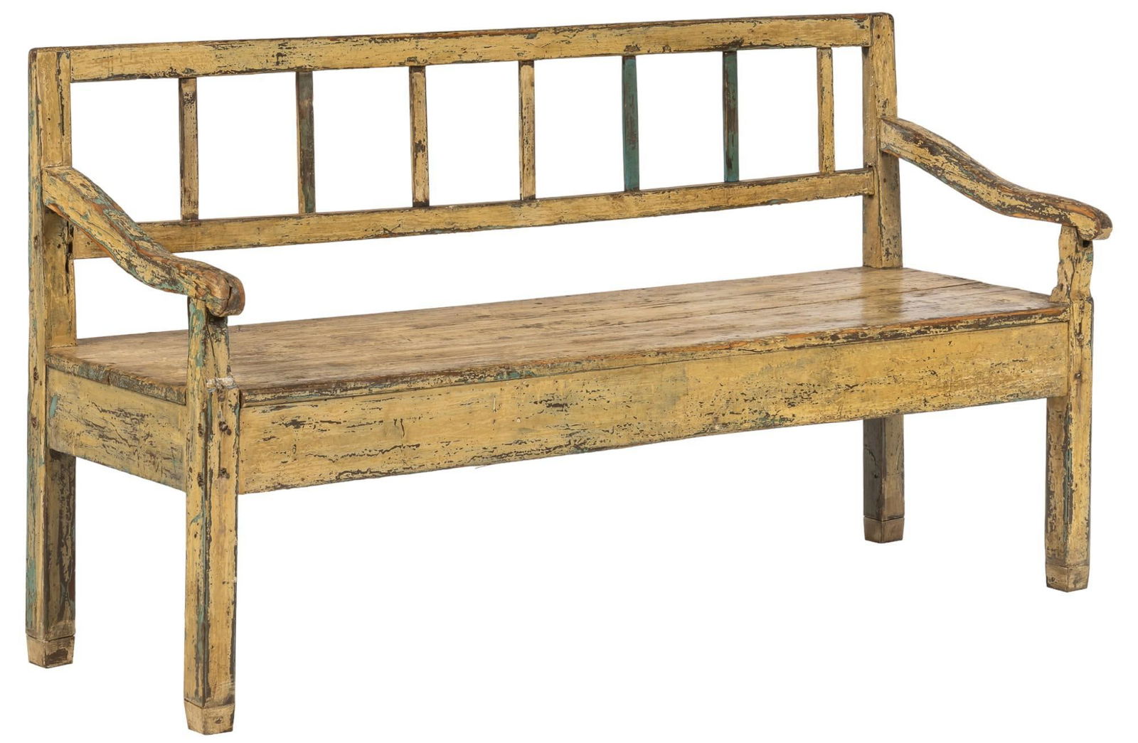 Folk Art Bench (1 of 5)