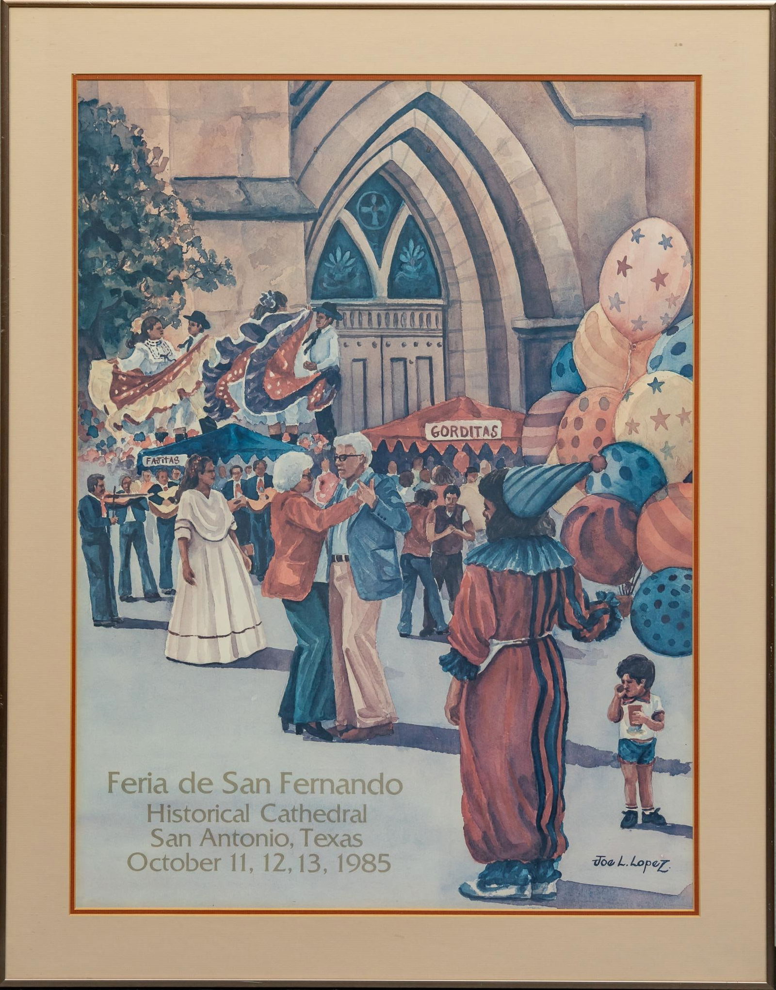 "Feria de la Fernando" Poster, 1985 (1 of 6)