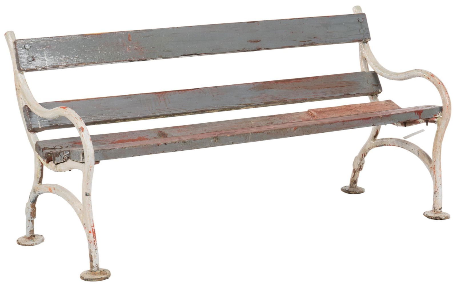 Wooden Park Bench (1 of 6)