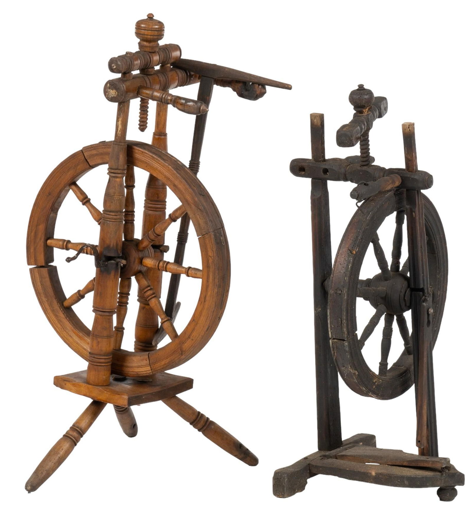 (2) Traditional Spinning Wheels (1 of 8)