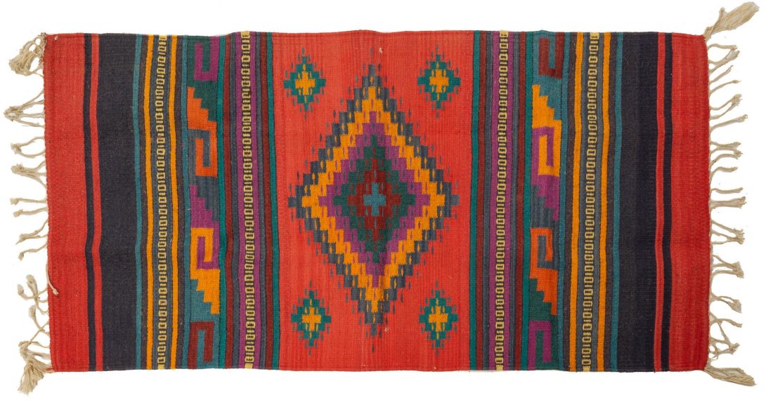 Oaxaca Mexican Wool Rug (1 of 3)