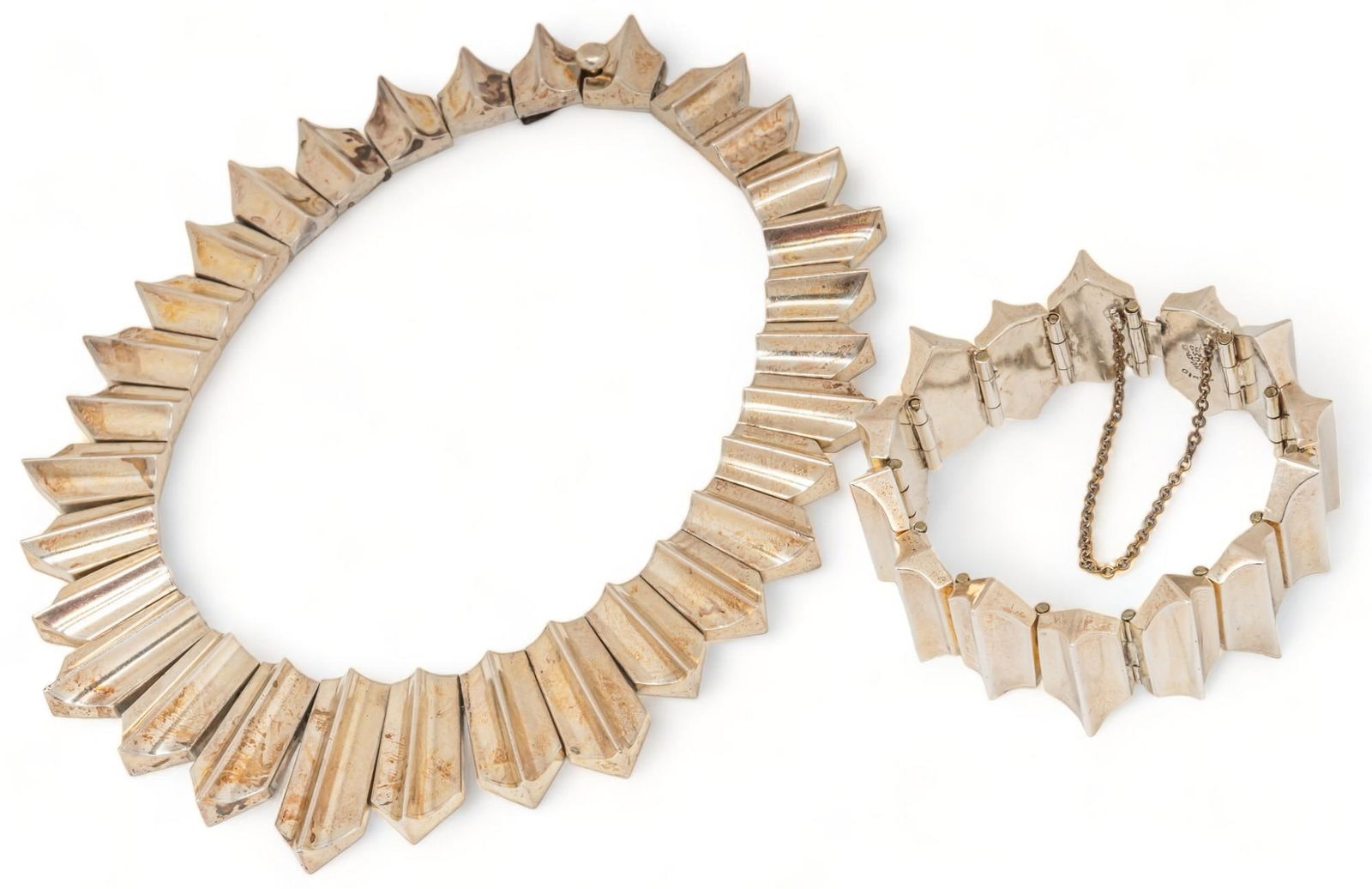 Vikki Carr | Performance Worn Mexican Sterling Silver Necklace Set (1 of 8)