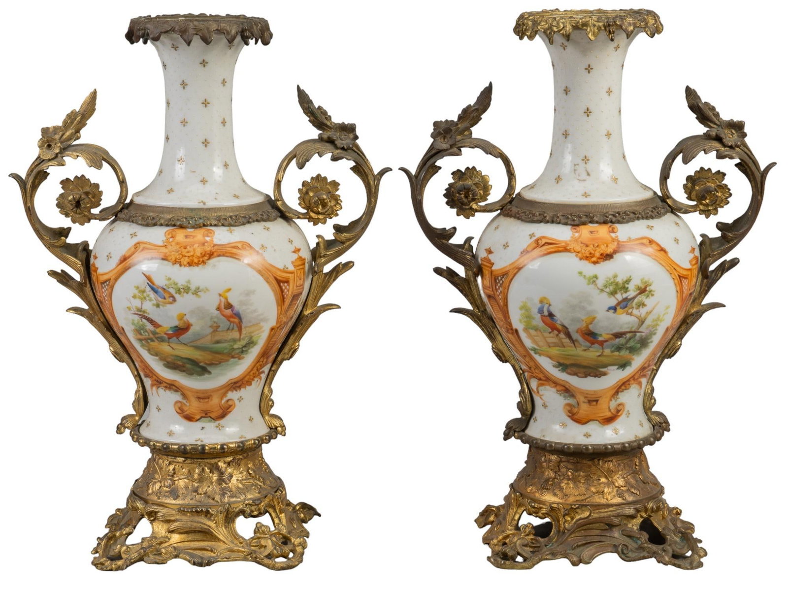 Vikki Carr | Pair of Rococo Style Vases (1 of 12)