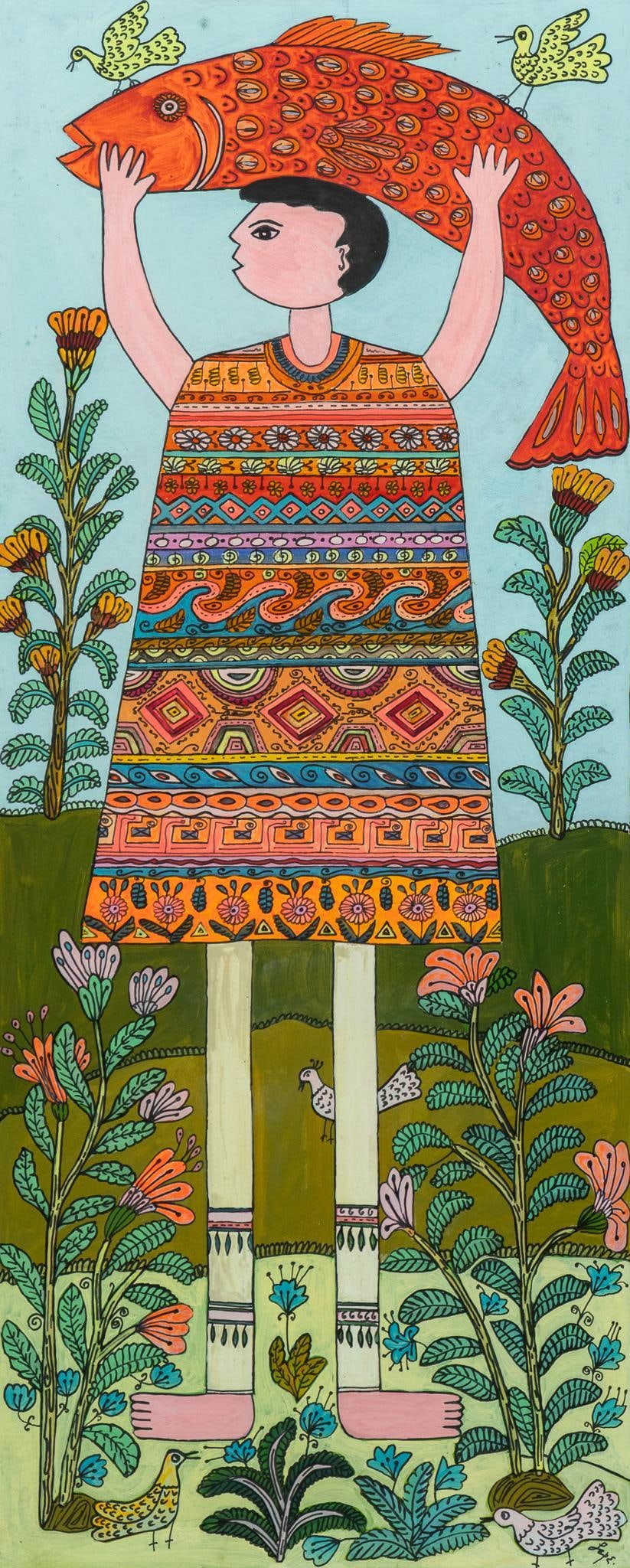 Vikki Carr | Manuel Lepe, Woman with Fish (1 of 5)