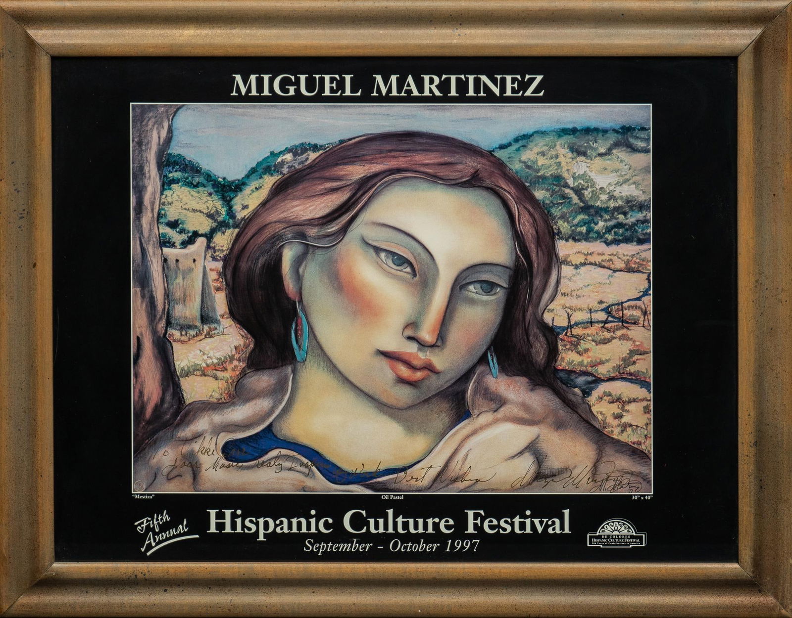 Vikki Carr | Miguel Martinez Signed Poster (1 of 9)