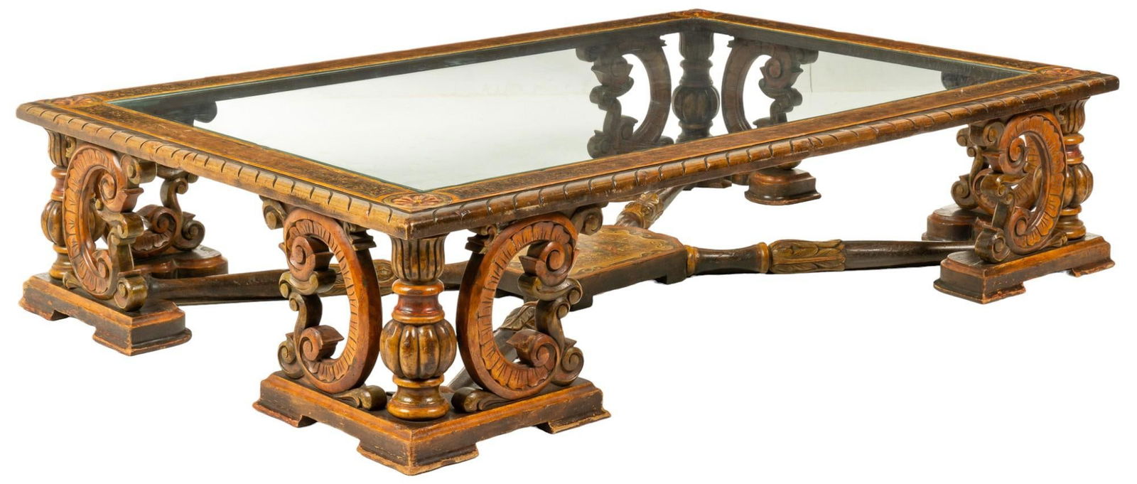 Vikki Carr | Vintage Glass Top Coffee Table (1 of 10)