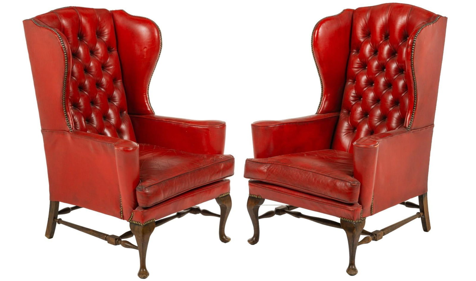 Vikki Carr | Pair of English Leather Armchairs (1 of 15)