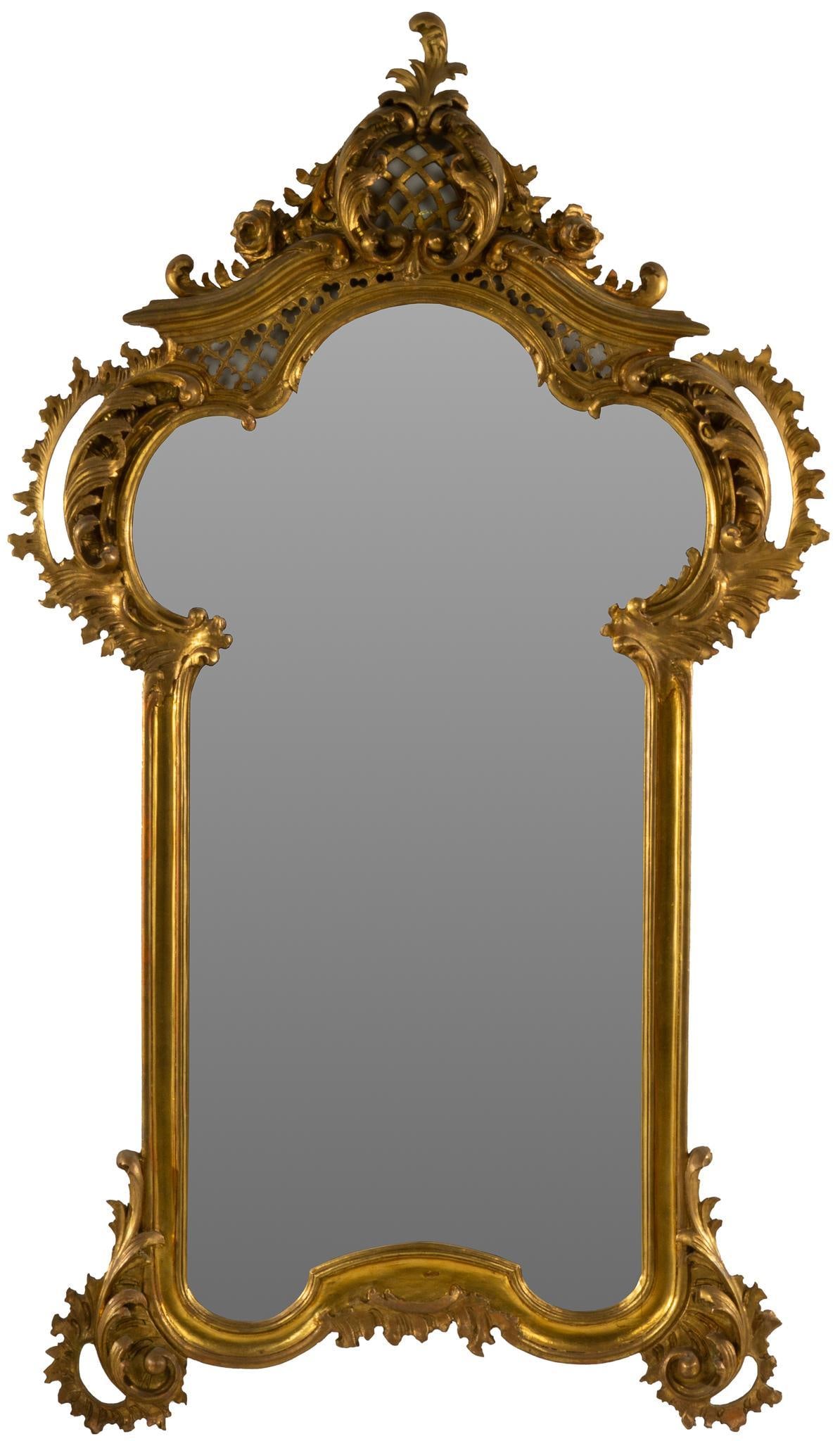 Vikki Carr | Italian Rococo Style Mirror (1 of 5)