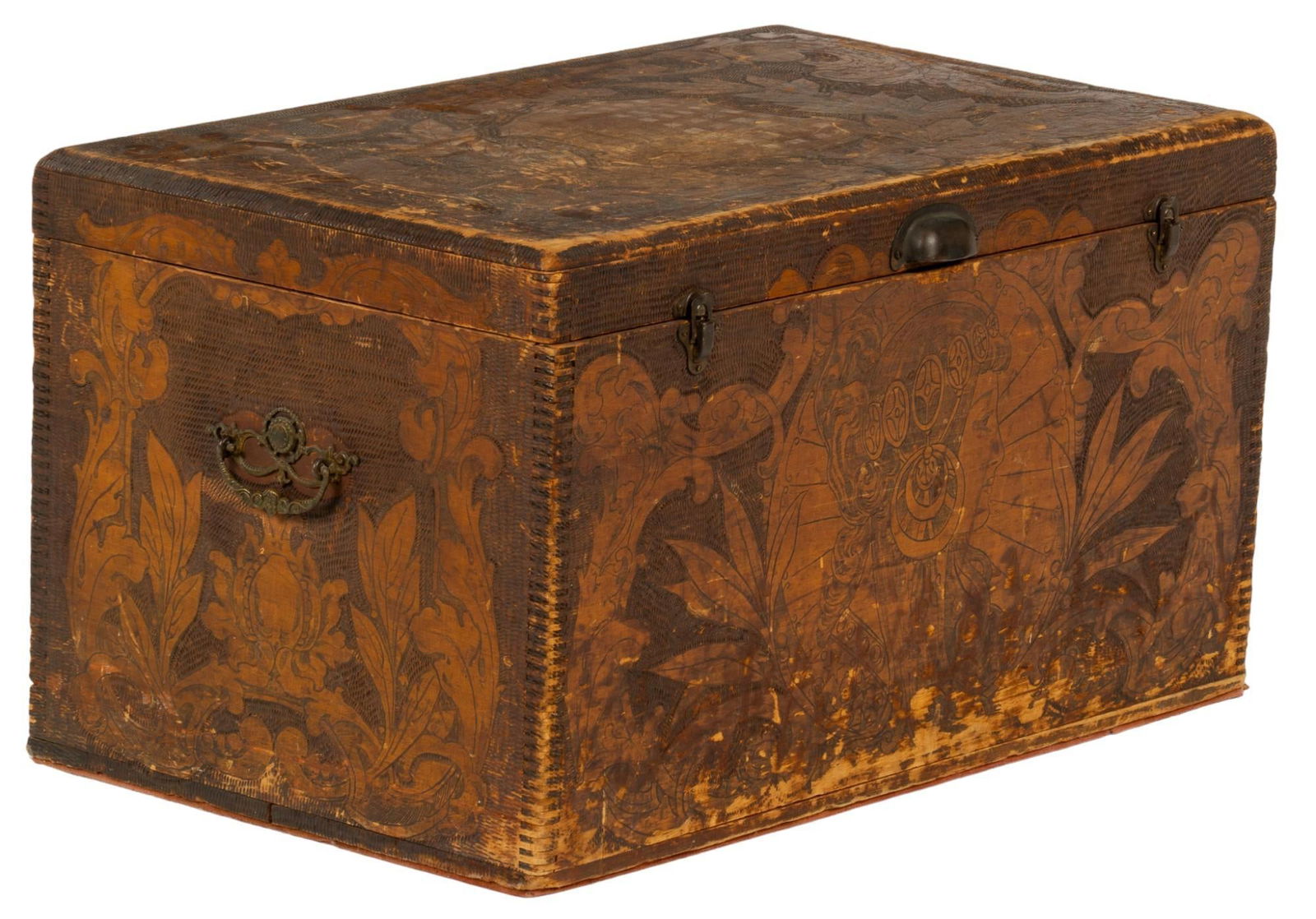 Vikki Carr | 19th Century Incised Chest (1 of 8)