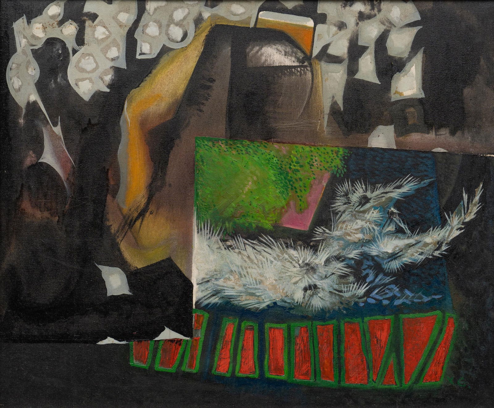 Xavier Gonzalez, "Duality", 1957 (1 of 6)