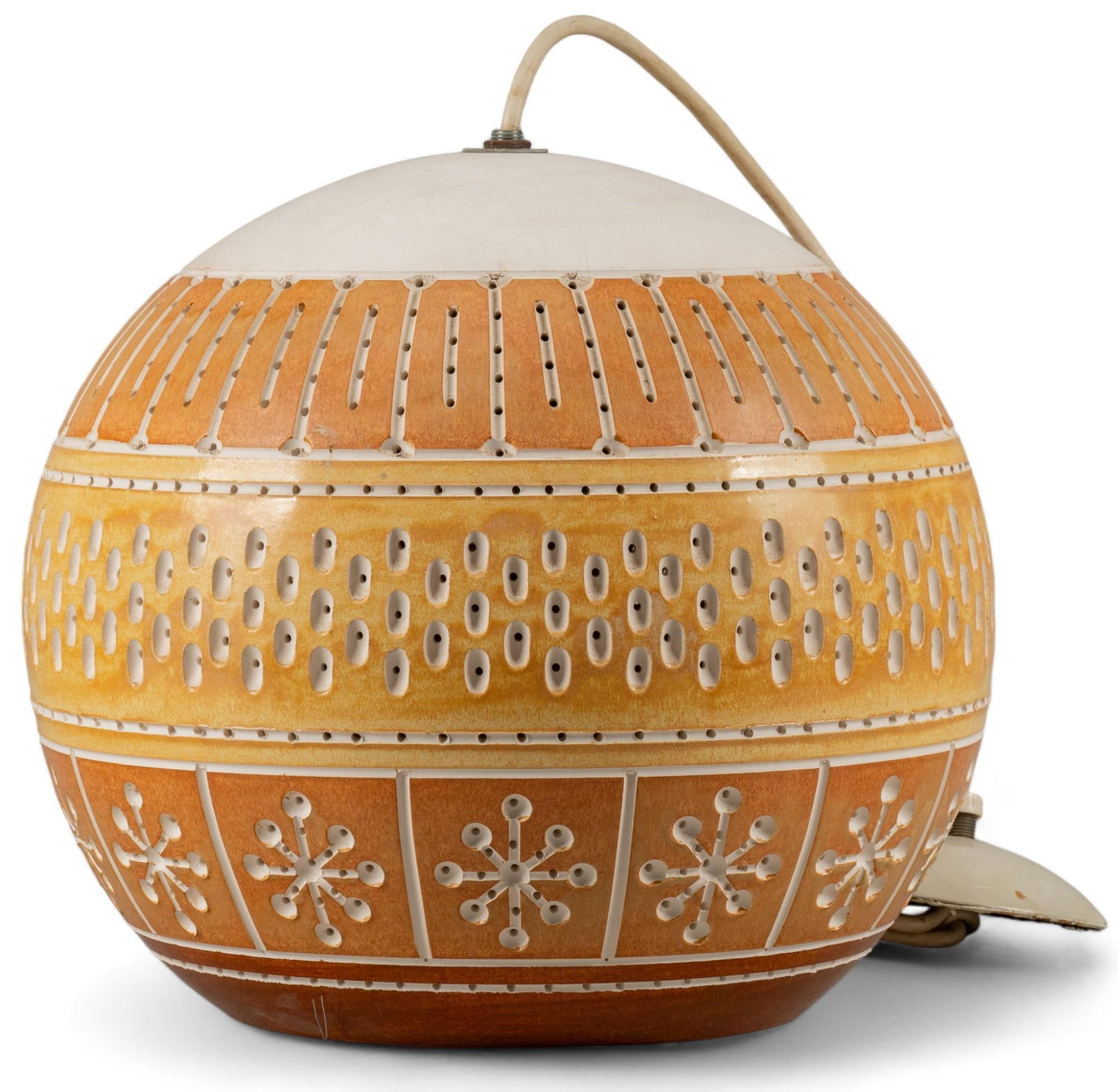 Beaumont Mood (San Antonio, TX)  Med. Ceramic Pendant Chandelier (1 of 6)