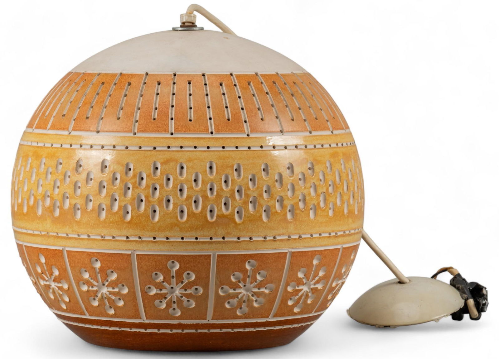 Beaumont Mood (San Antonio, TX)  Med. Ceramic Pendant Chandelier (1 of 5)