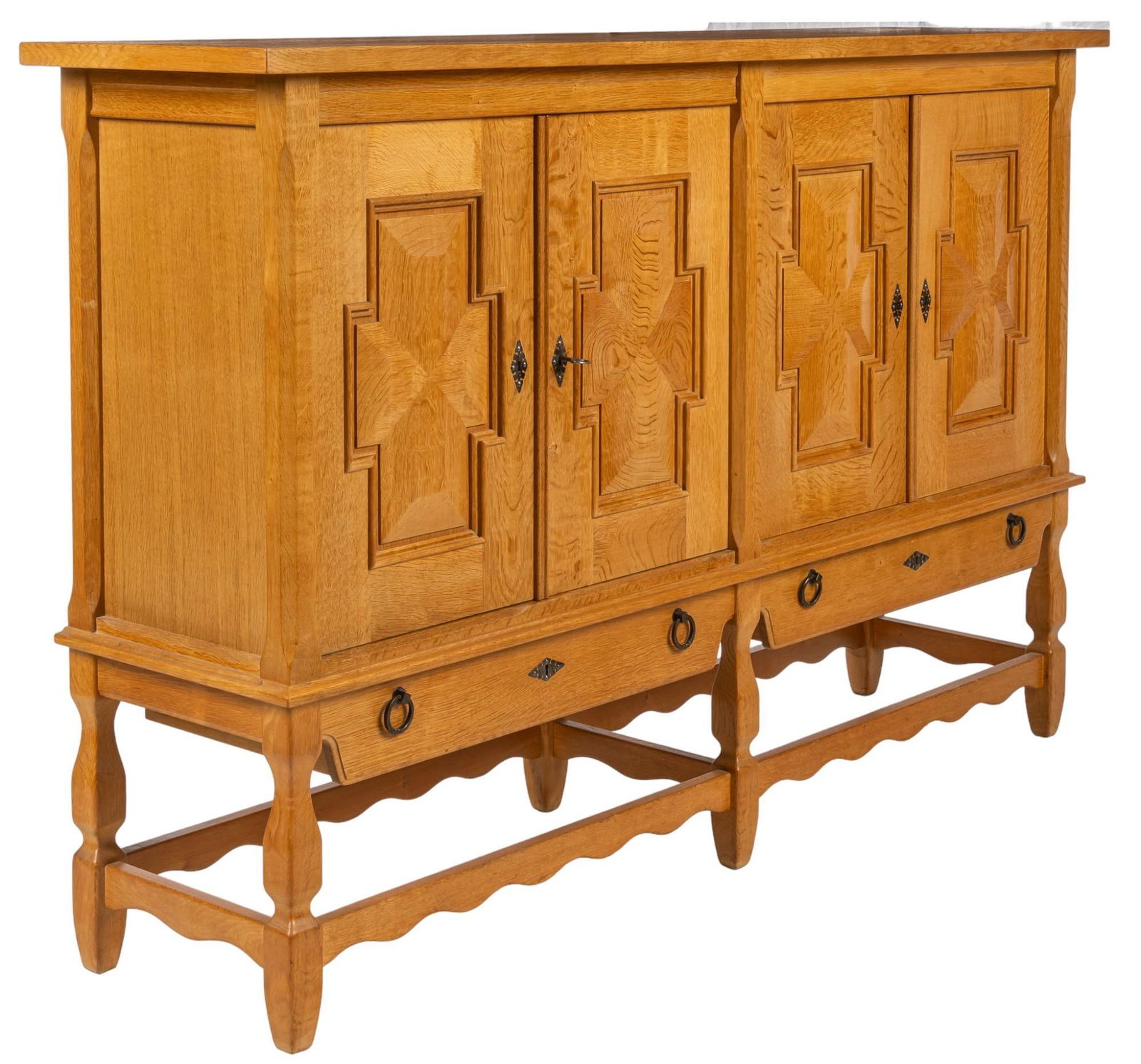 Henning Kjaernulf  (DNK) Style Mid-Century Cabinet (1 of 11)