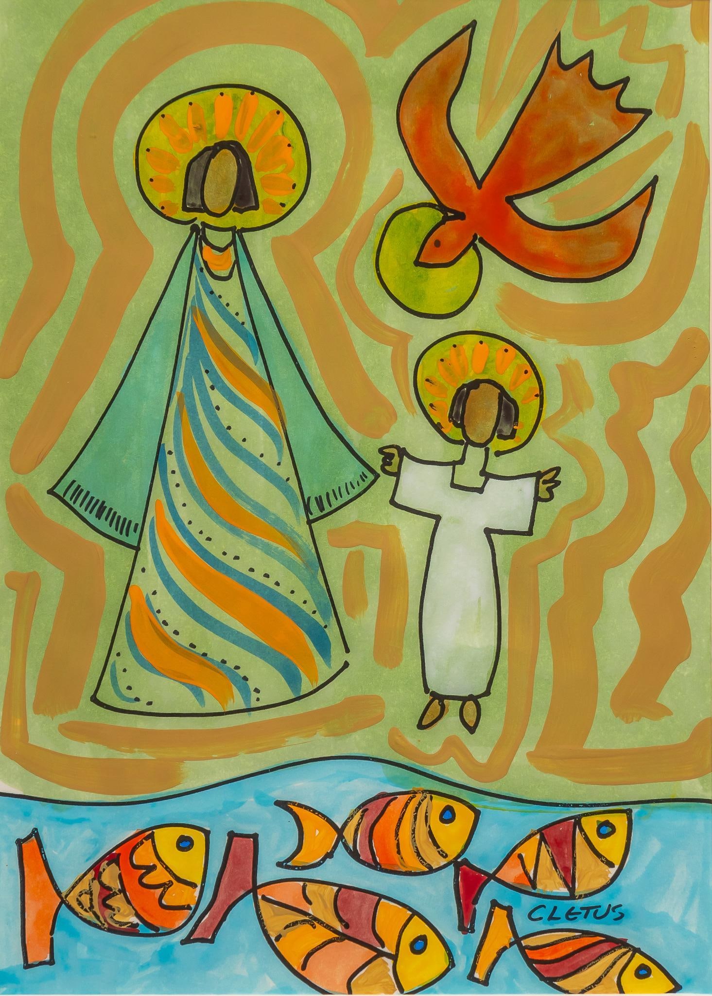 Brother Cletus Behlmann, Angel (1 of 4)