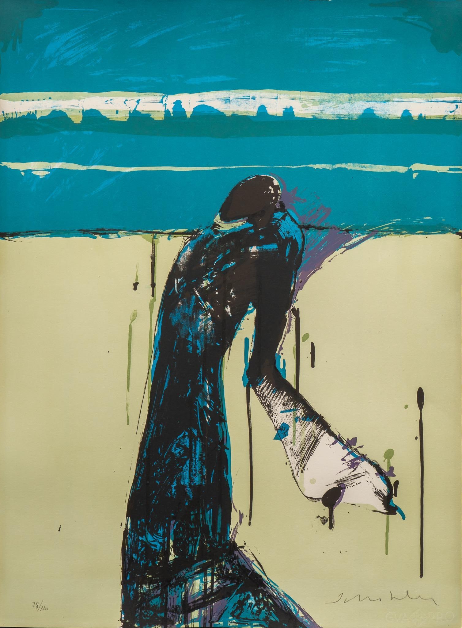 Fritz Scholder, "Architecture of a Dream" (1 of 7)