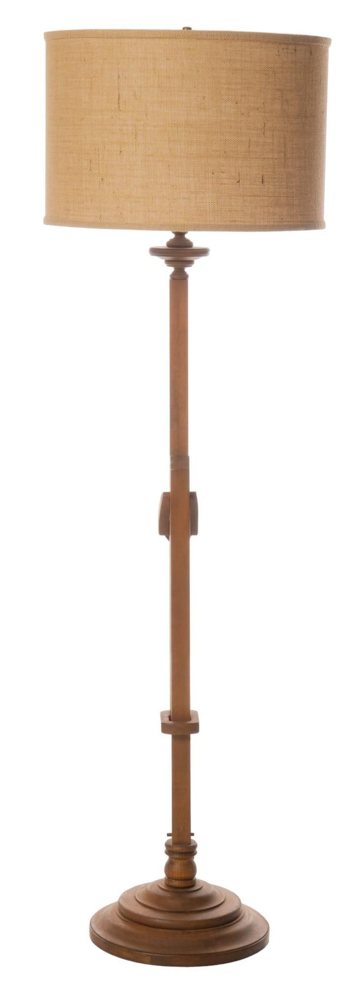 Frances Elkins (1888-1953) Mid-Century Ratchet Lamp (1 of 6)