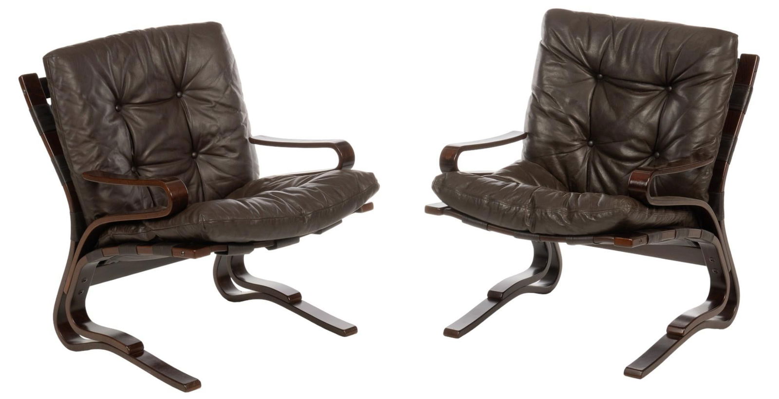 Pair of Erda & Nordahl Solheim Mid-Century Chairs (1 of 9)