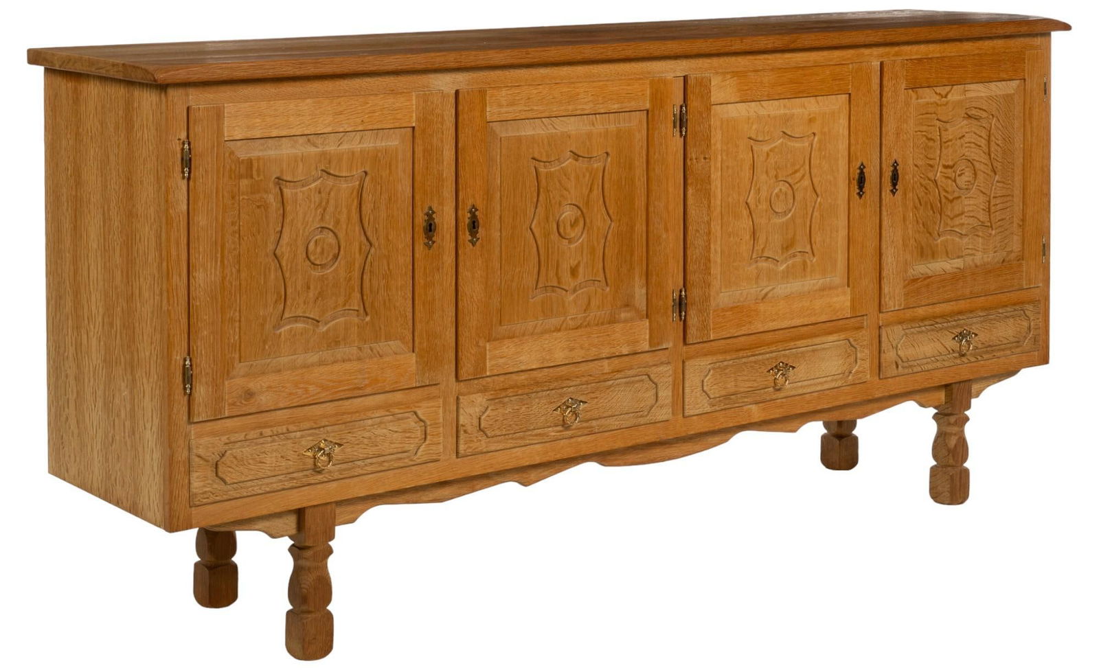 Henning Kjaernulf (DNK) Style Danish Mid-Century Credenza (1 of 10)