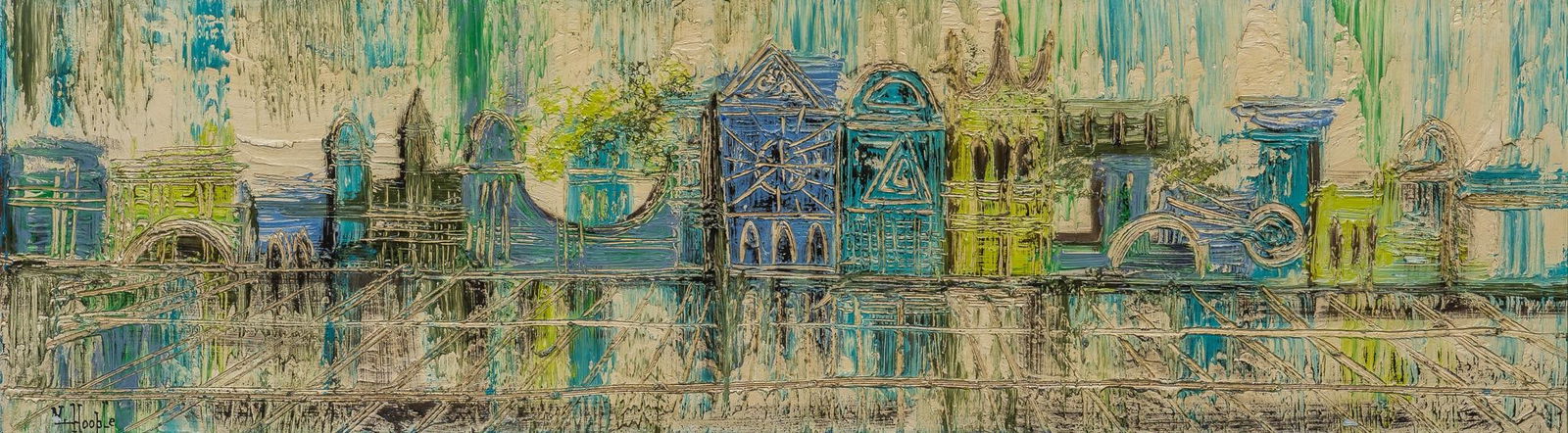 Van Hoople, Mid-Century Venice Canal (1 of 4)