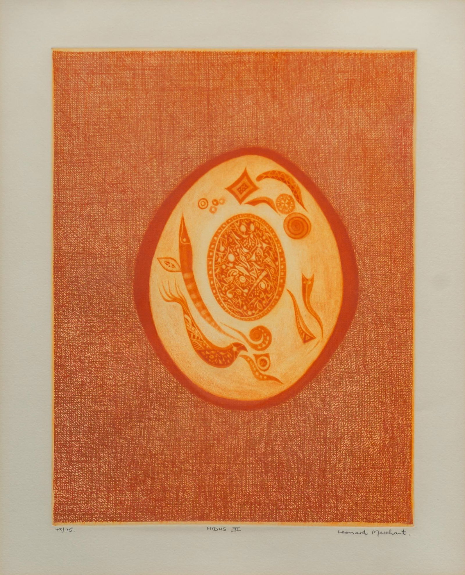 Leonard Marchant, "Nidus III" (1 of 8)