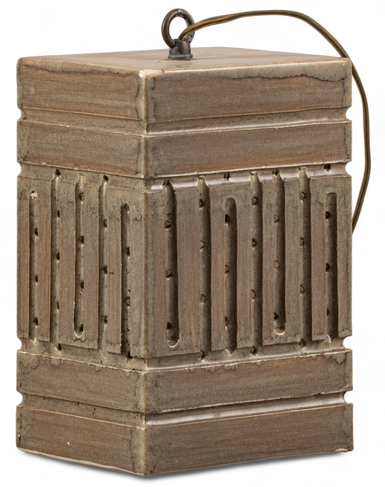 Mid-Century Kay Lite Ceramic Pendant Lamp (1 of 6)