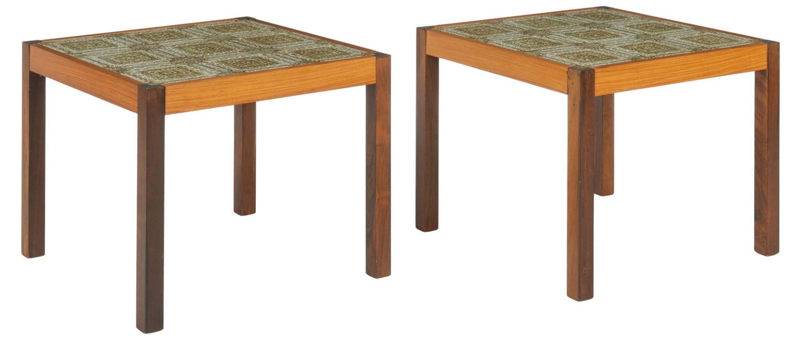 Pair of Danish Mid-Century Side Tables (1 of 7)