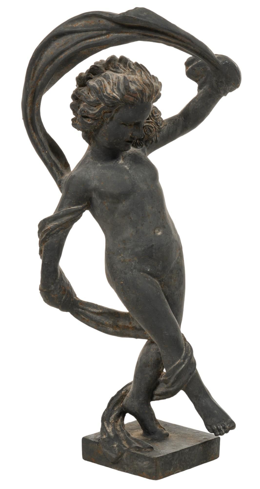 Bronze Cherub Statue (1 of 6)