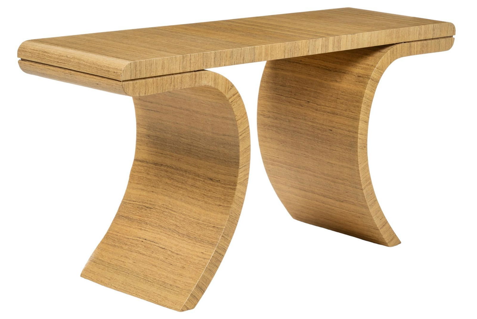 Vintage Veneered Entry Table (1 of 7)