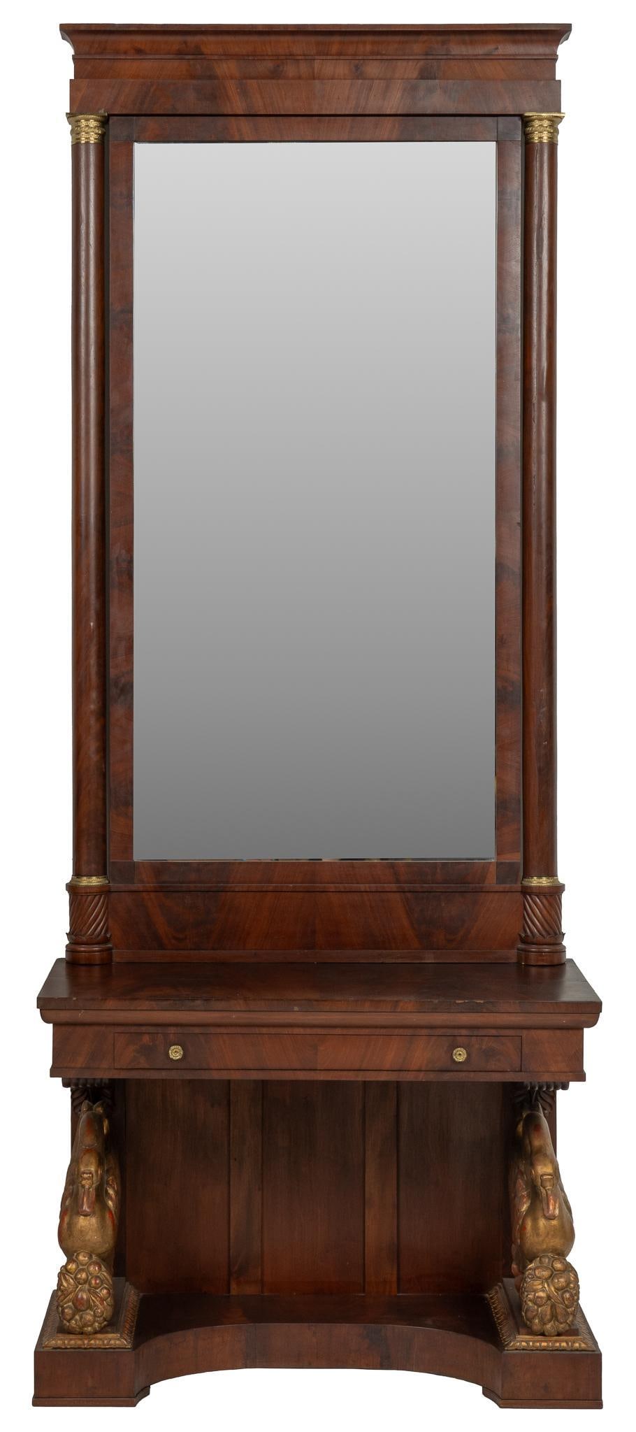 French Empire Style Hall Tree (1 of 5)