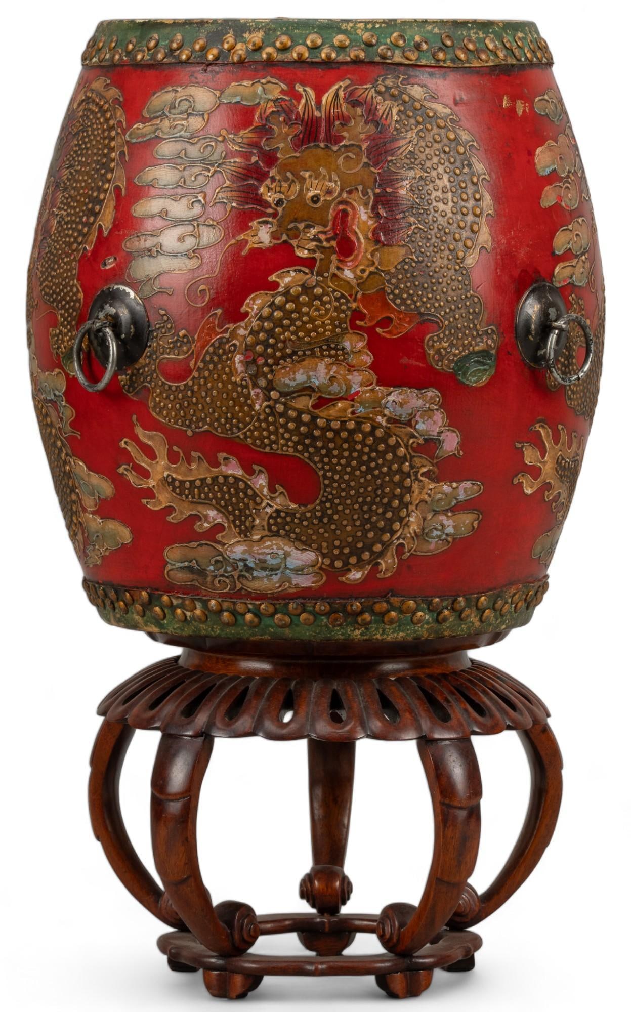 Vintage Chinese Drum (1 of 7)