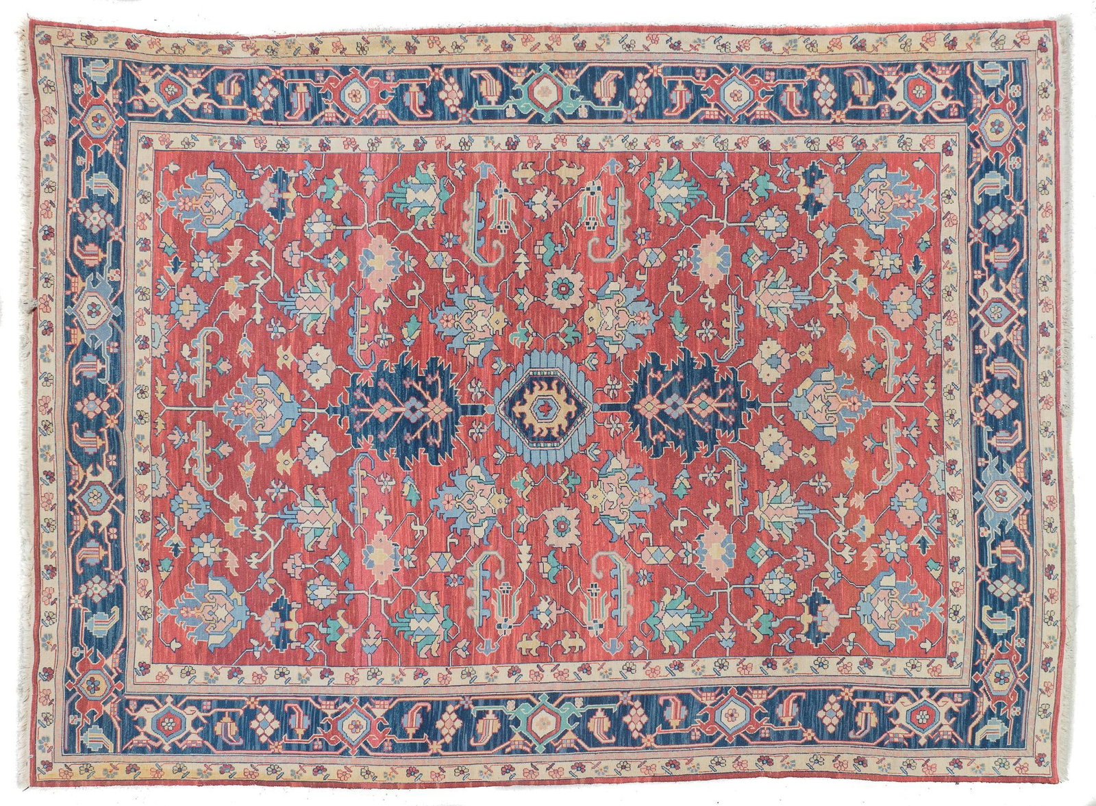 Estate Rug, 10 ft x 8 ft. 6 in.: Estate rug 10 ft x 8 ft. 6 in. Provenance: Property from the home of a San Antonio, Texas gentleman Shipping available for this lot through our partner 4CL; please request a shipping quote at shipping