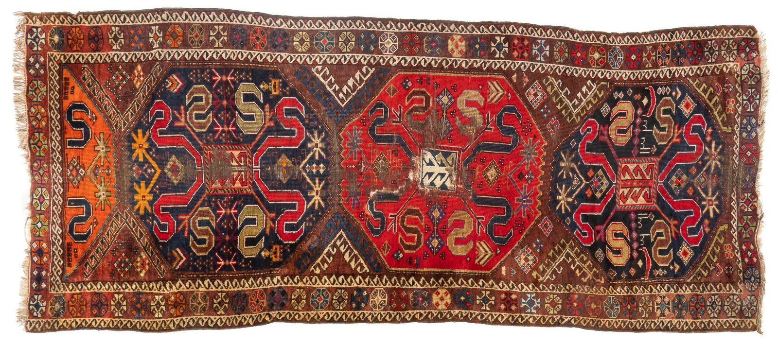 Handmade Estate Rug, 10 ft. 4 in.x 4 ft. 4 in. (1 of 2)