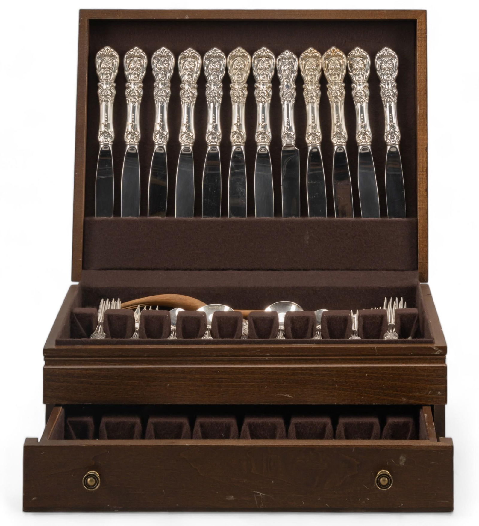 "Francis I" by Reed and Barton Sterling Silver Flatware Set (1 of 20)